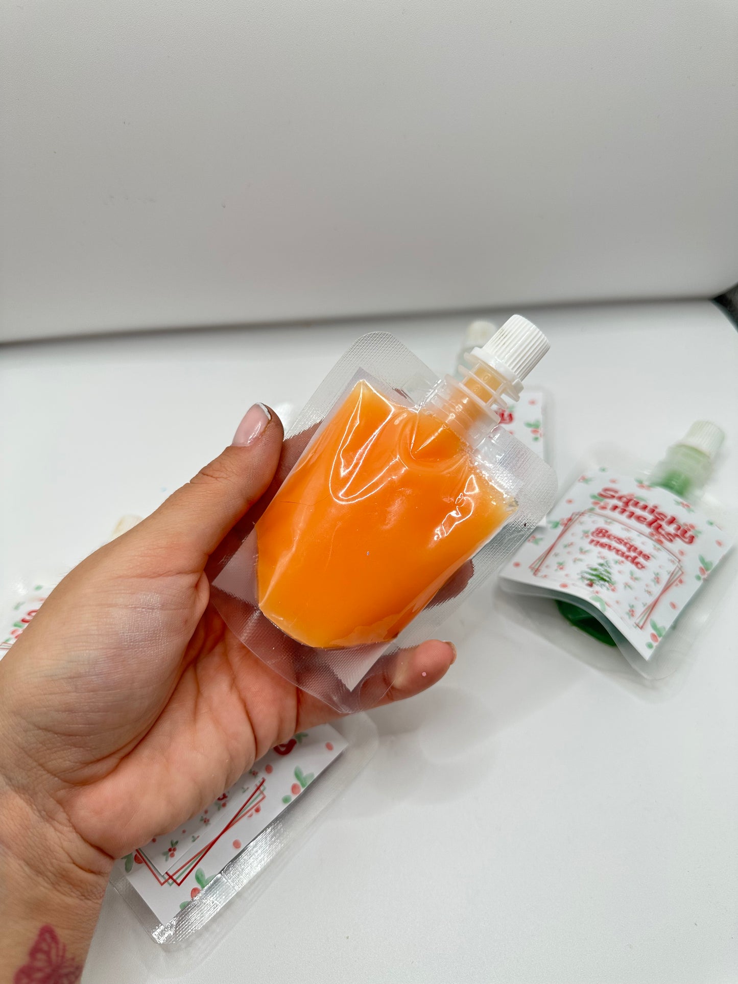 Squishy melts Gelatina de quemador