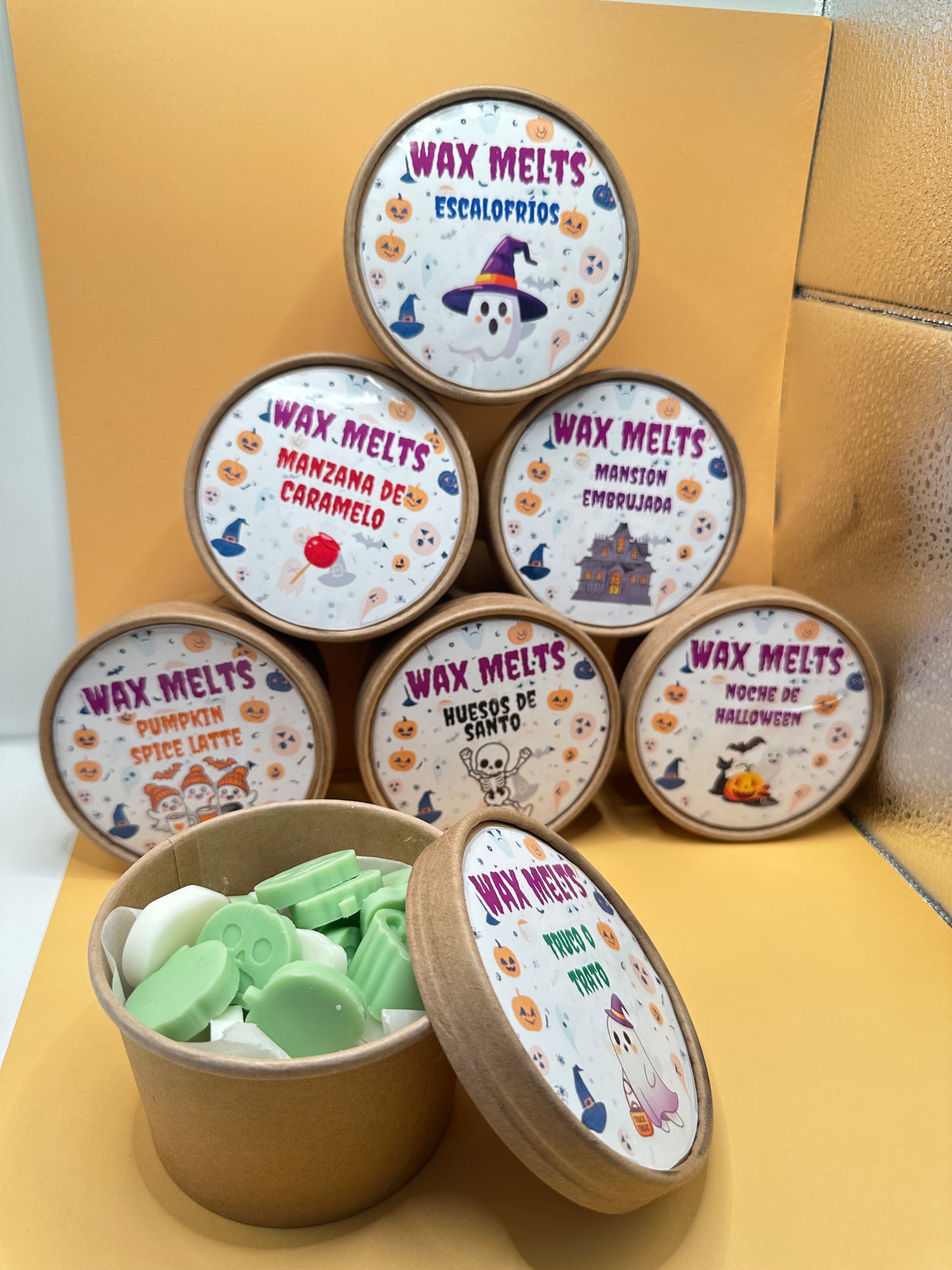 Waxmelts Cera de quemador "halloween" formato tarrina