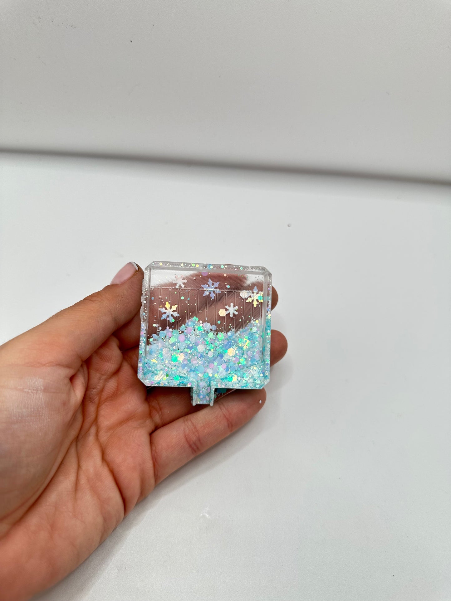 Bandeja dp resina “cuadroval mini ”