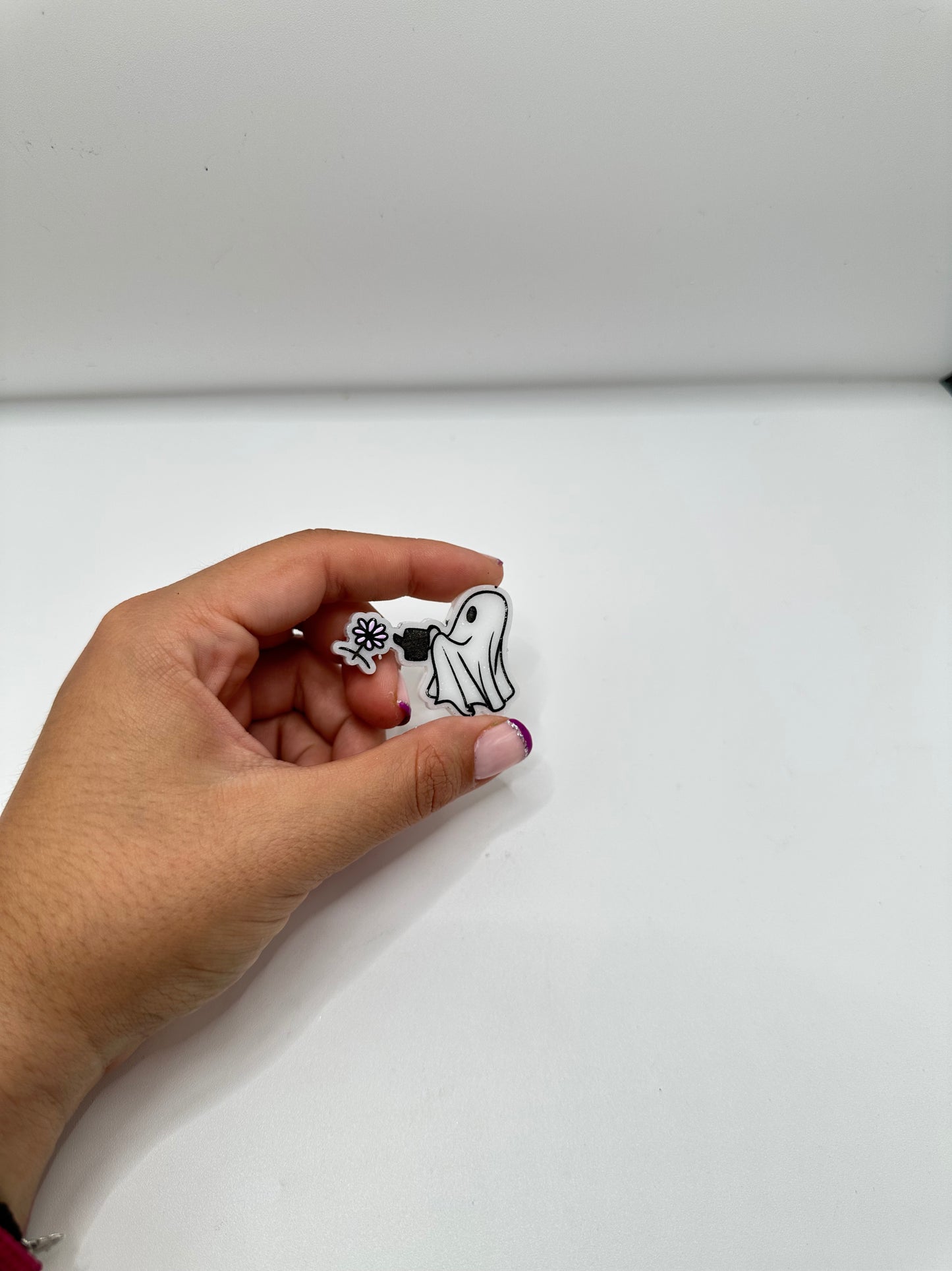 Mini Cover minder dp. En resina pintado a mano