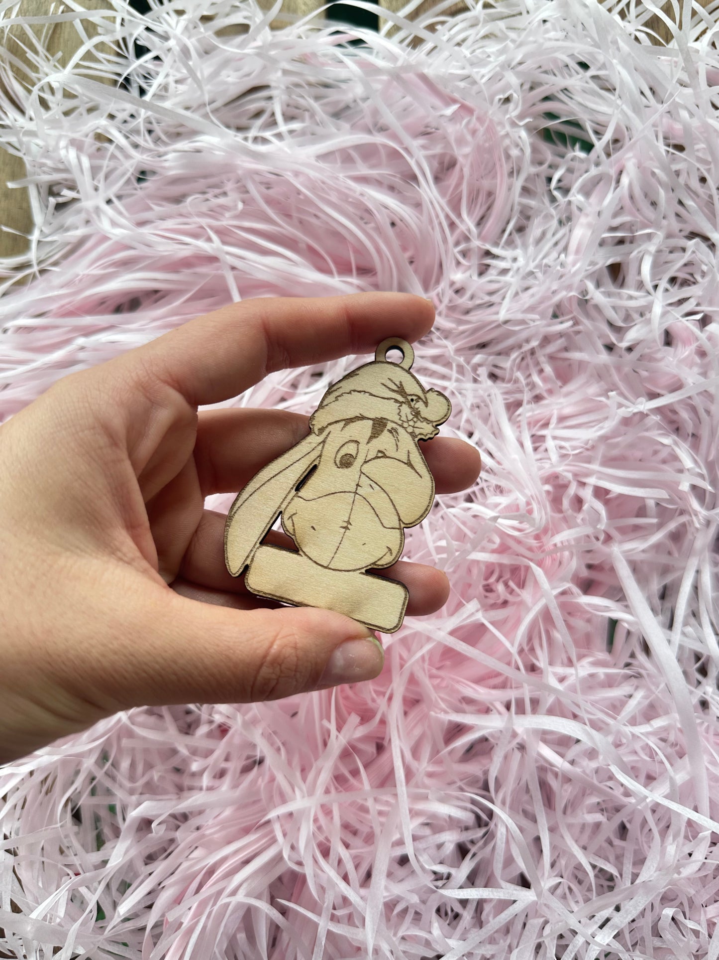 Bola de Navidad personalizable madera (Disn. Pequeña)