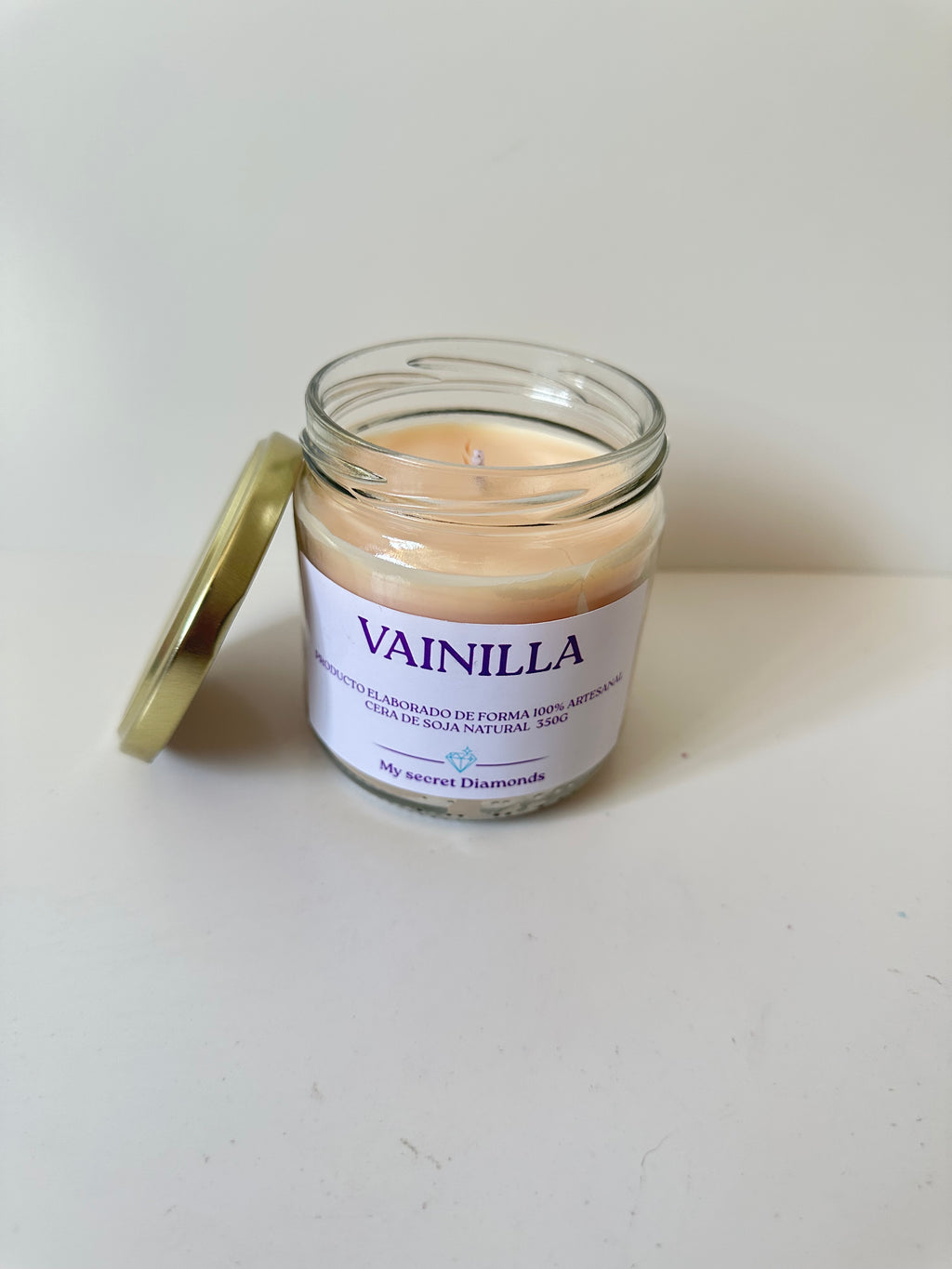 Vela básica “Vainilla  "