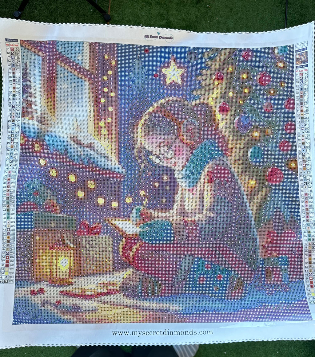 Lienzo  "deseo de navidad ”