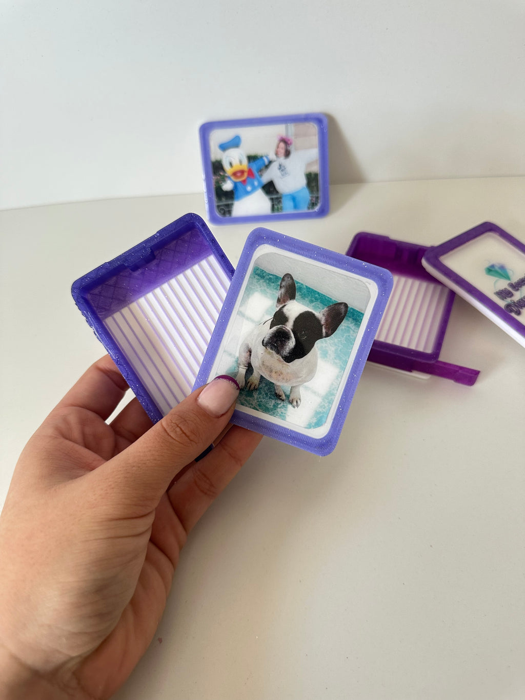 *Personalizable* Bandeja con foto y  tapón deslizante