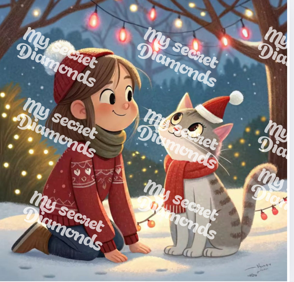 Lienzo  "Dulce compañía”