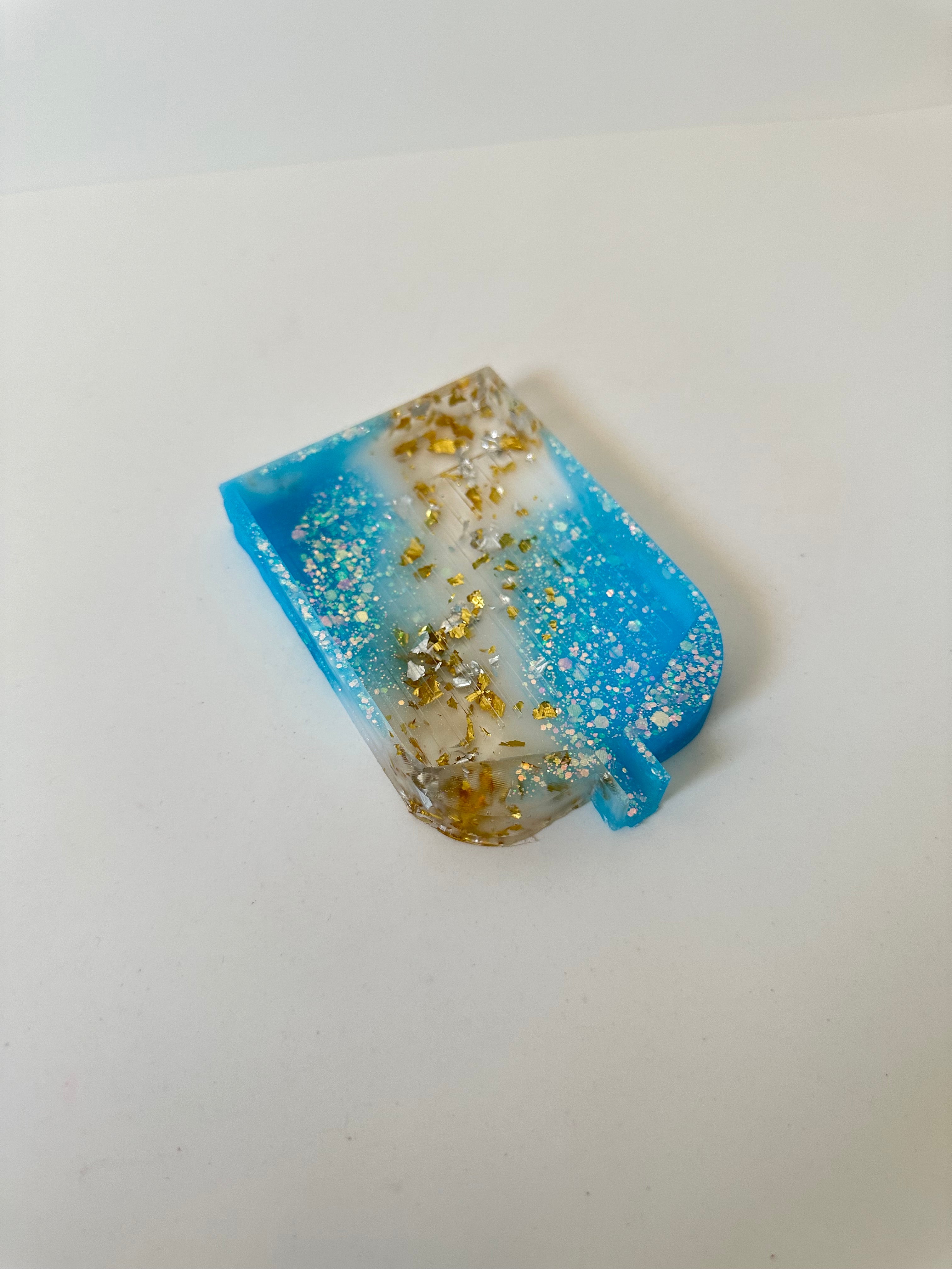 Bandeja dp resina “barqui abierta mediana ”