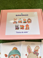 PREVENTA Kit mini lienzos   "Patitas de otoño”