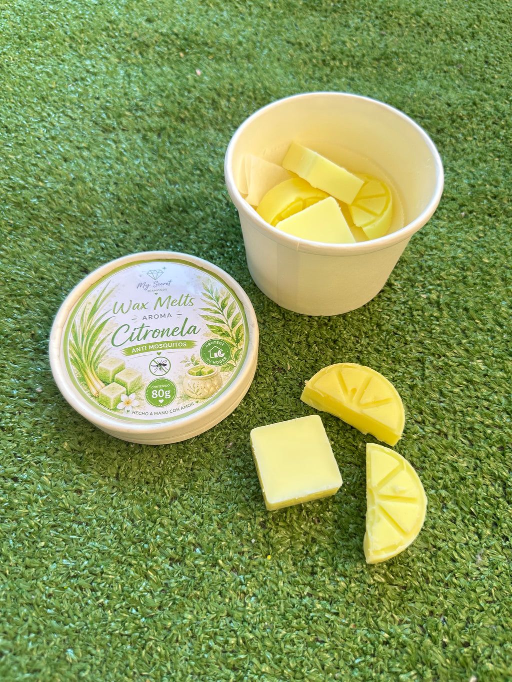 Waxmelts Cera quemador “citronela anti mosquitos”