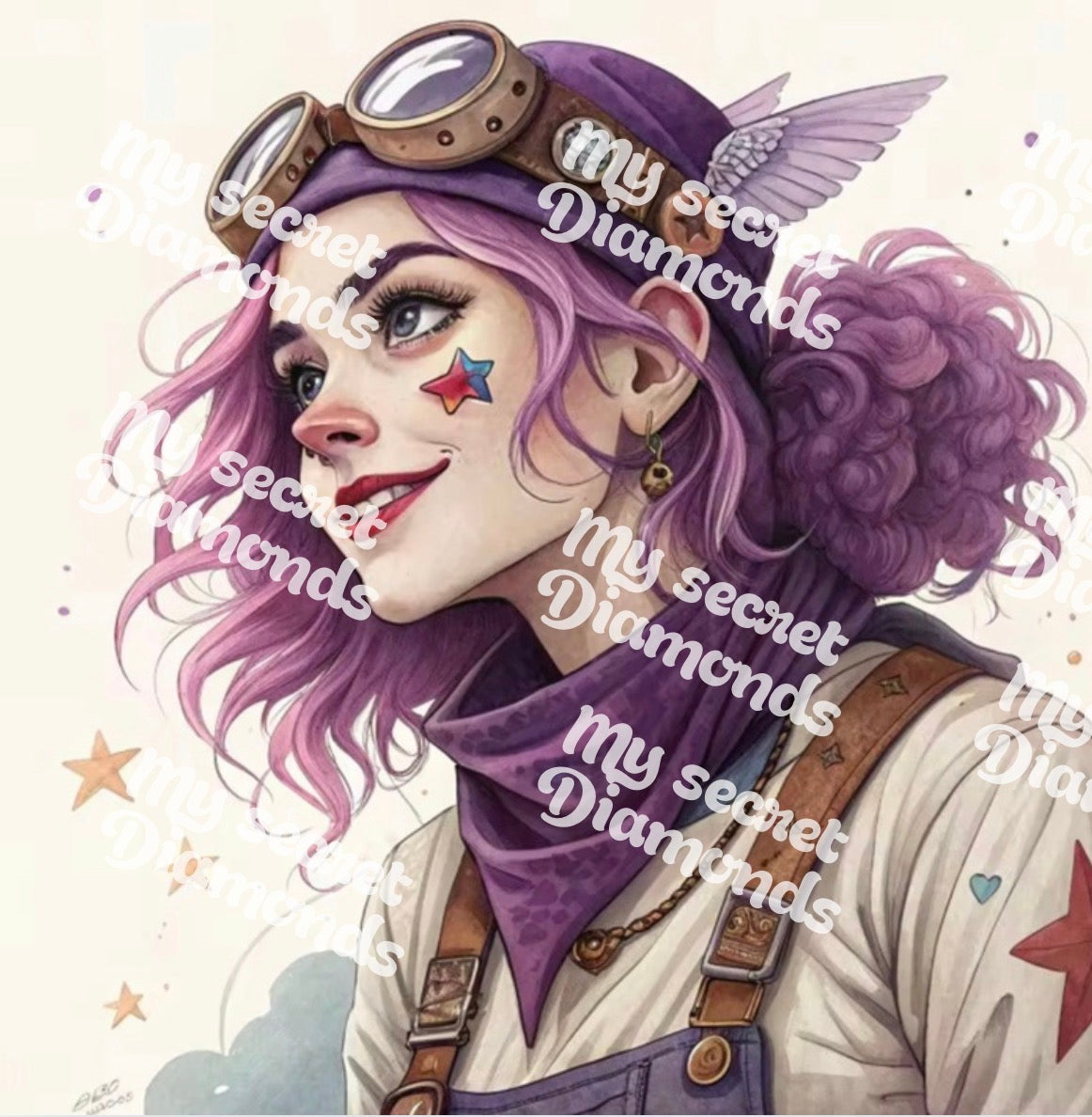 Lienzo  “mirada estelar”