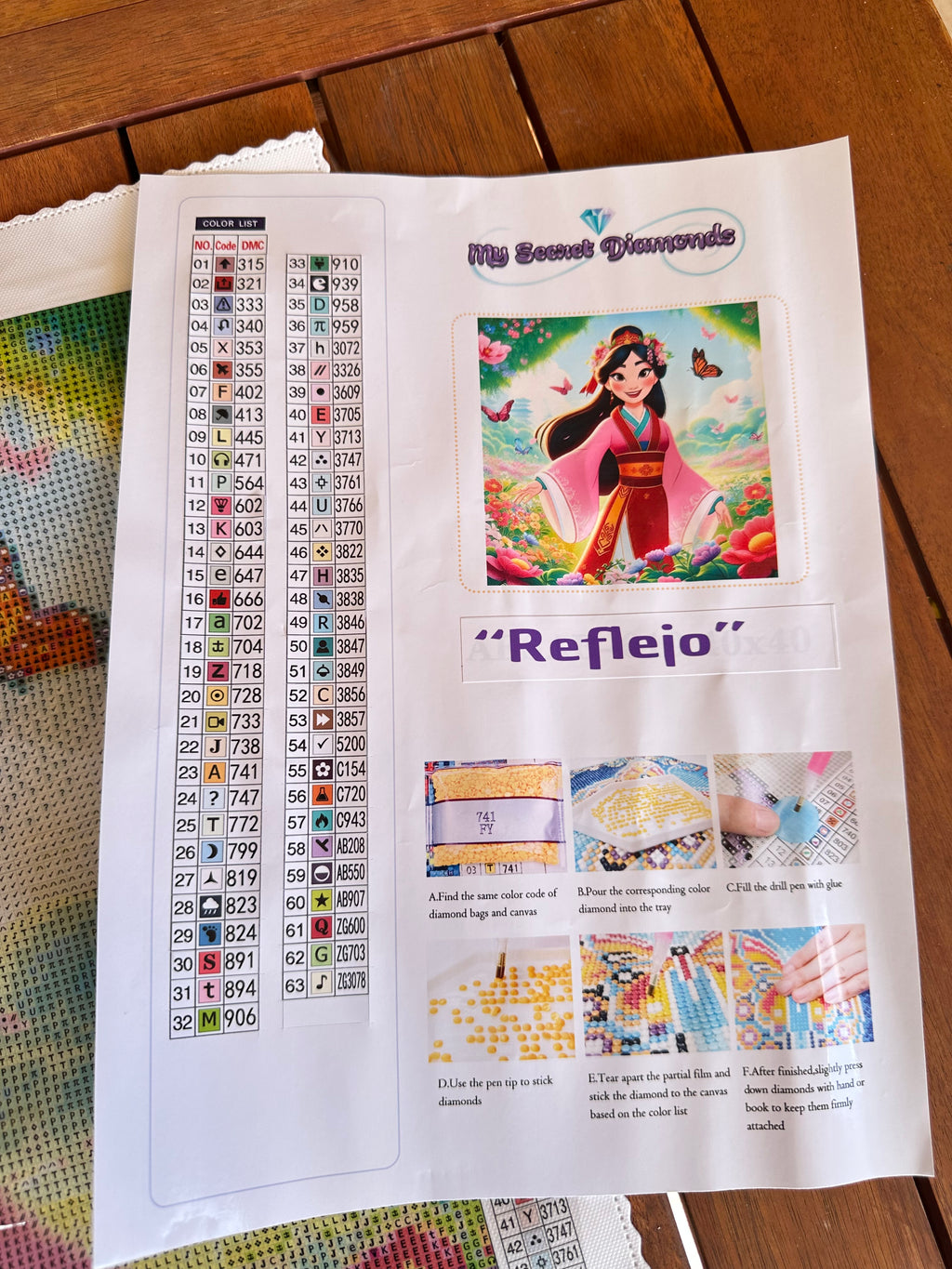 Lienzo  "Reflejo ”