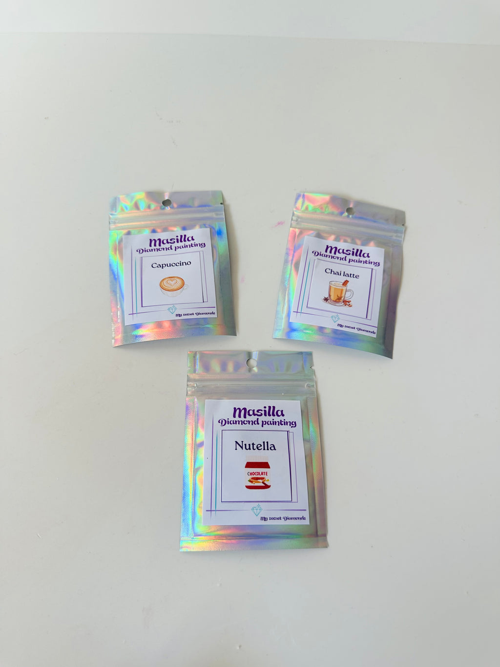 Masillas Capuccino Nutella y Chai Latte