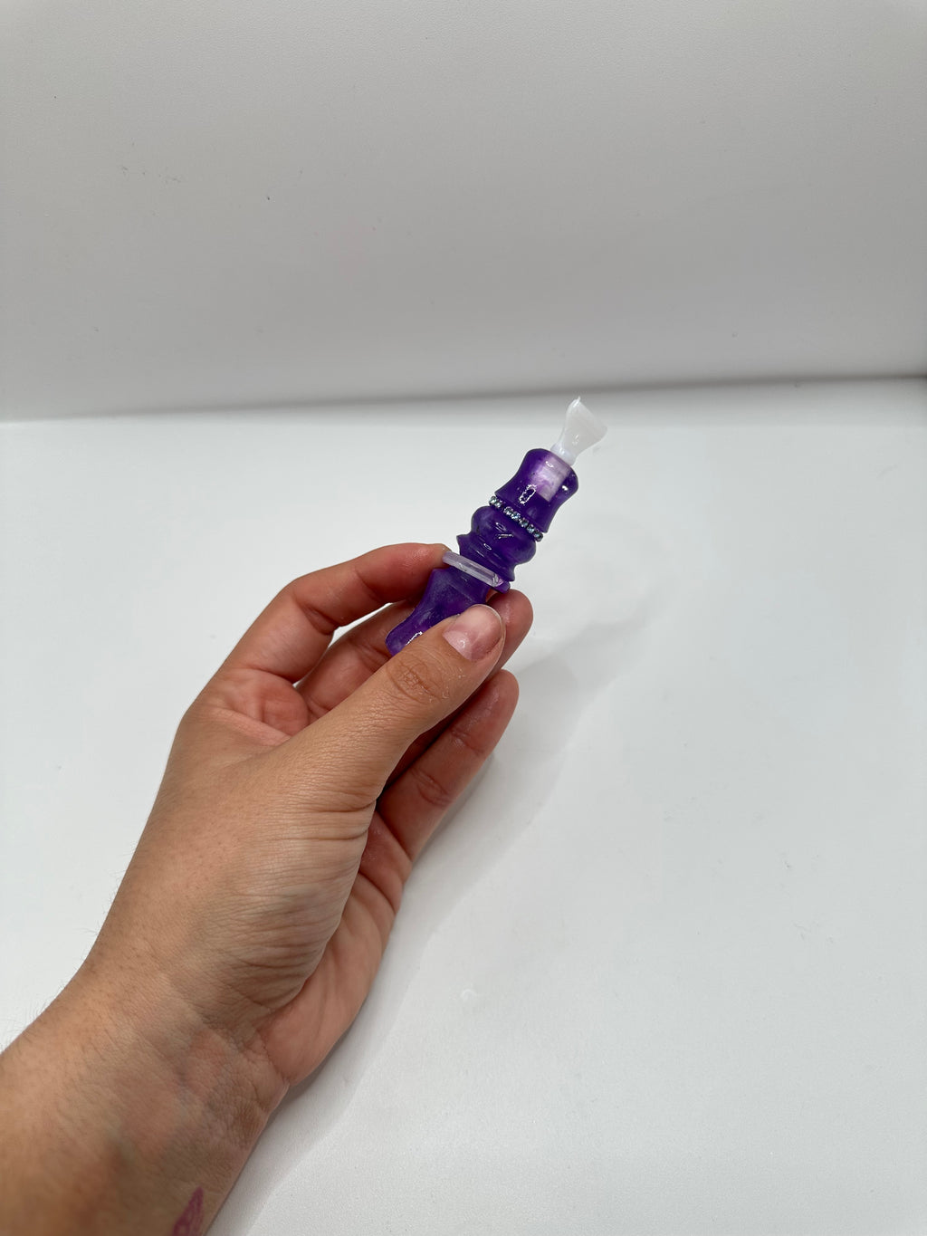 Mini Boli dp resina TORNEADO con anillo cautivo