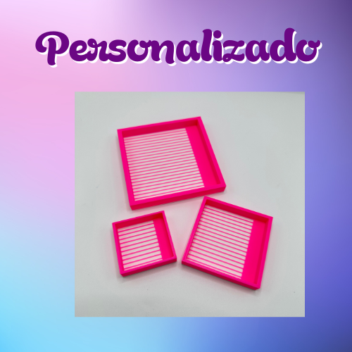 *Personalizable* Bandejas Cuadradas