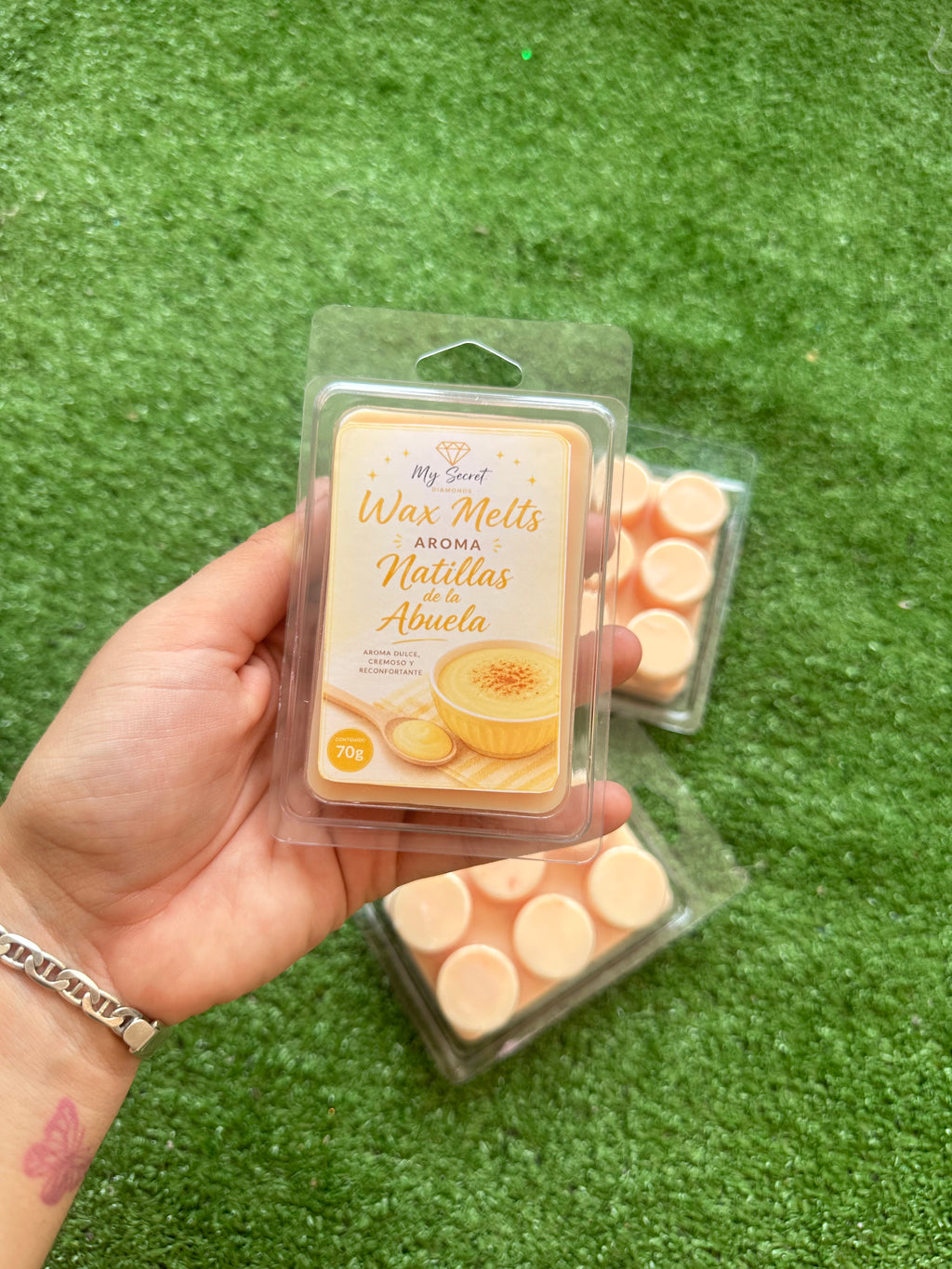 Waxmelts Cera de quemador “Natillas de la abuela”