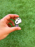 Cover minder dp. En resina pintado a mano