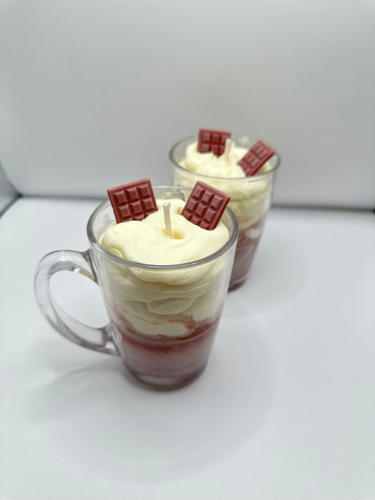 Velas chocolate caliente