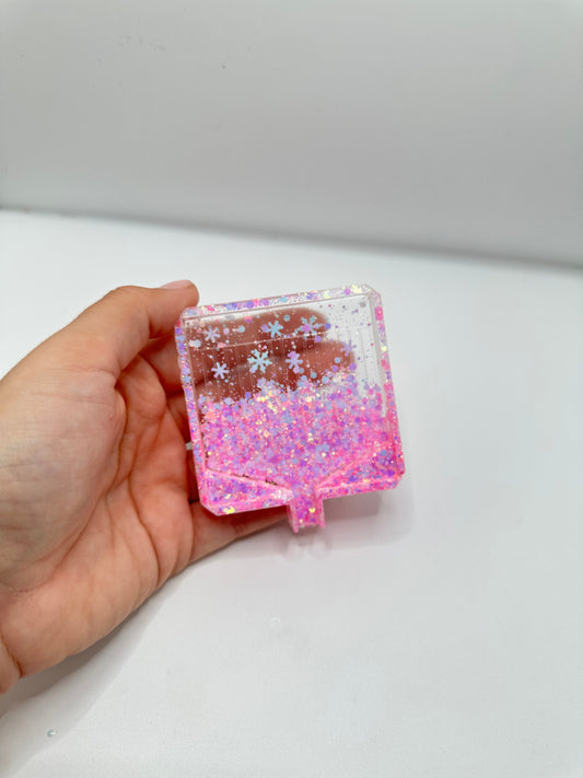 Bandeja dp resina “cuadroval mediana  ”