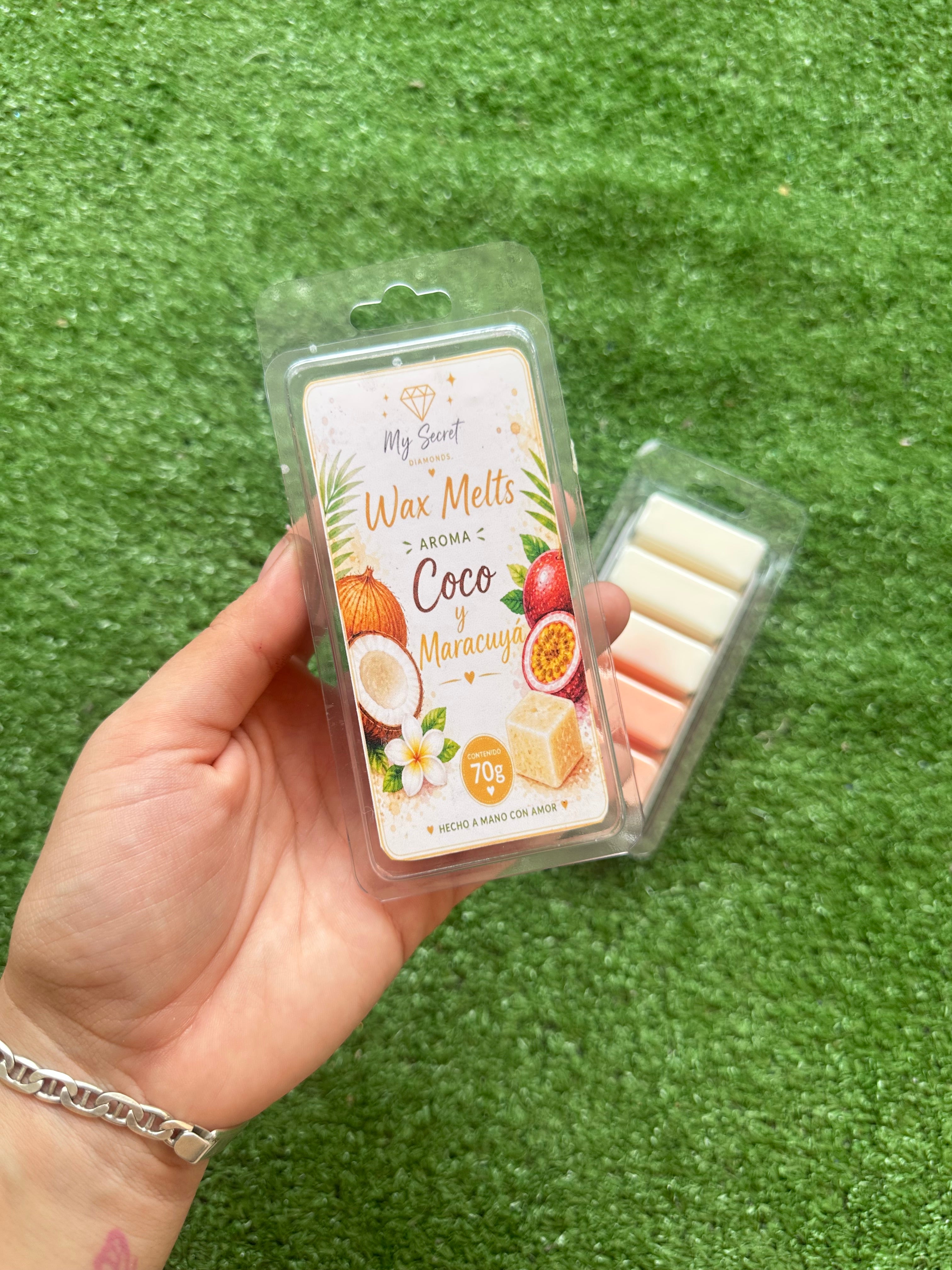 Waxmelts Cera de quemador “Coco y maracuyá”