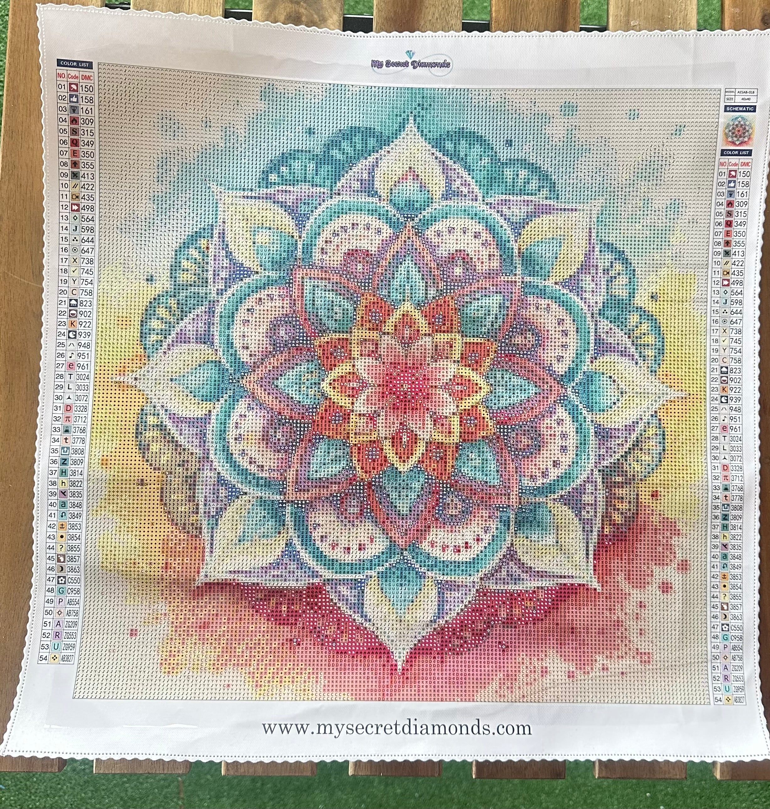 Lienzo  “Pétalos de viento”