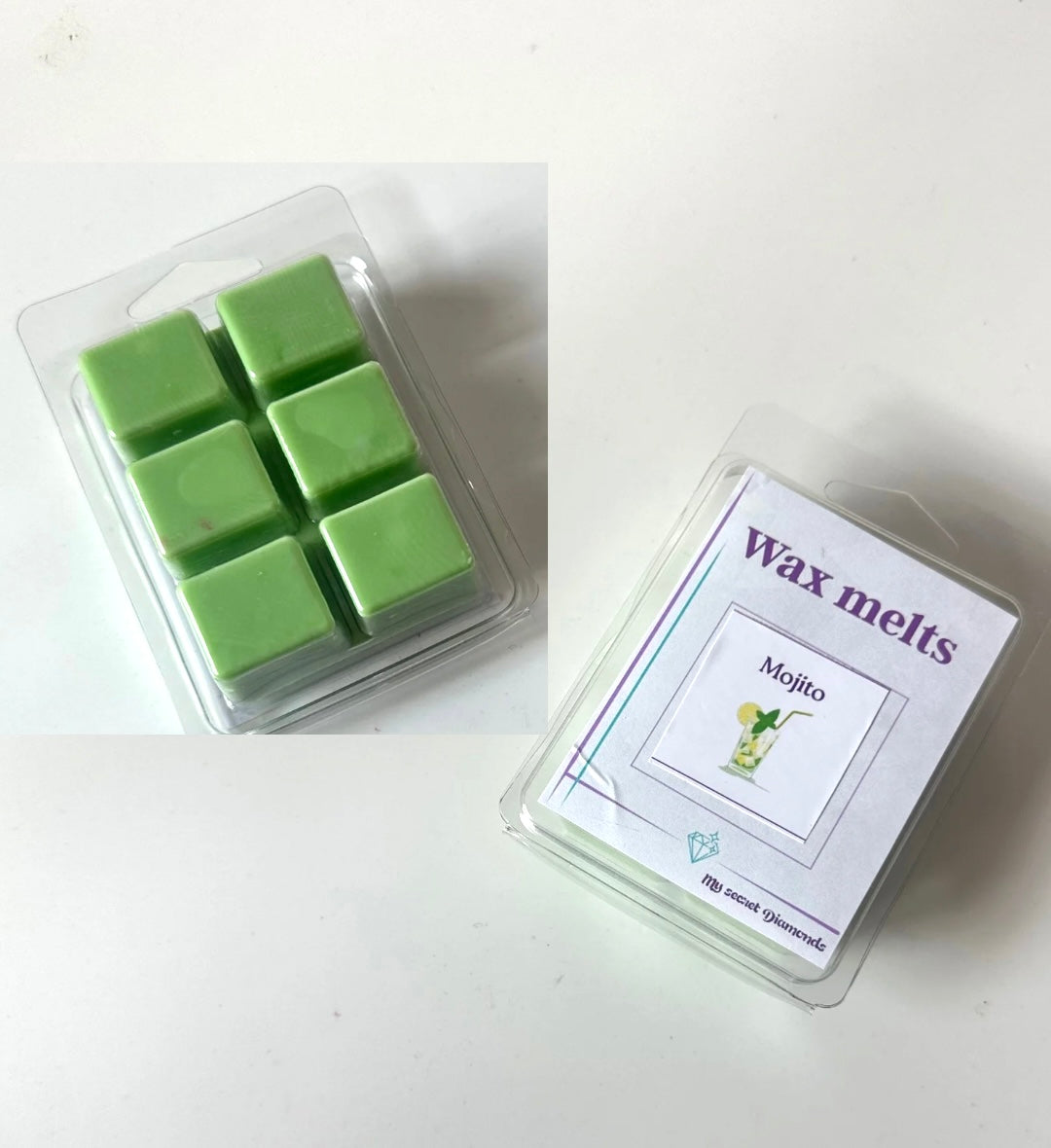 Waxmelts Cera de quemador "Mojito y piña colada"