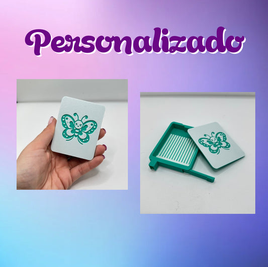 *Personalizable* Bandeja con tapón deslizante pequeña
