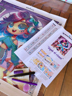 Lienzo  "Sigue el ritmo”