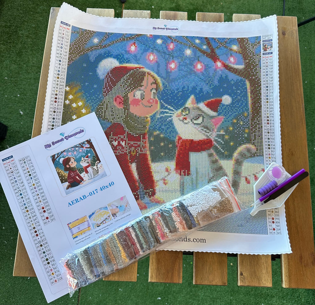 Lienzo  "Dulce compañía”