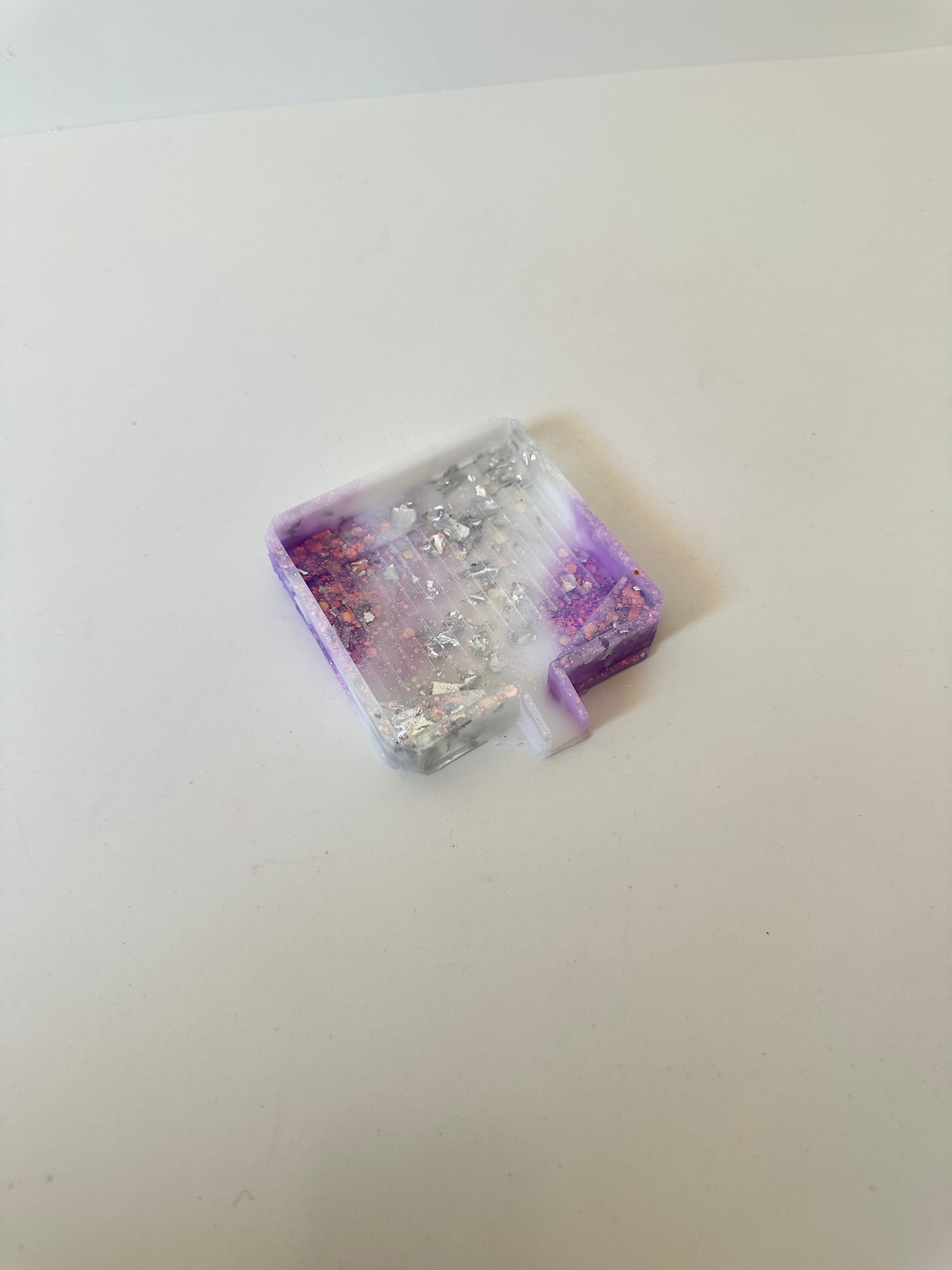 Bandeja dp resina “cuadroval mediana  ”