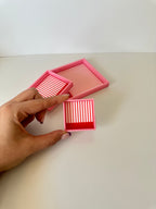 Pack 3 Bandejas dp 3d “cuadradas”