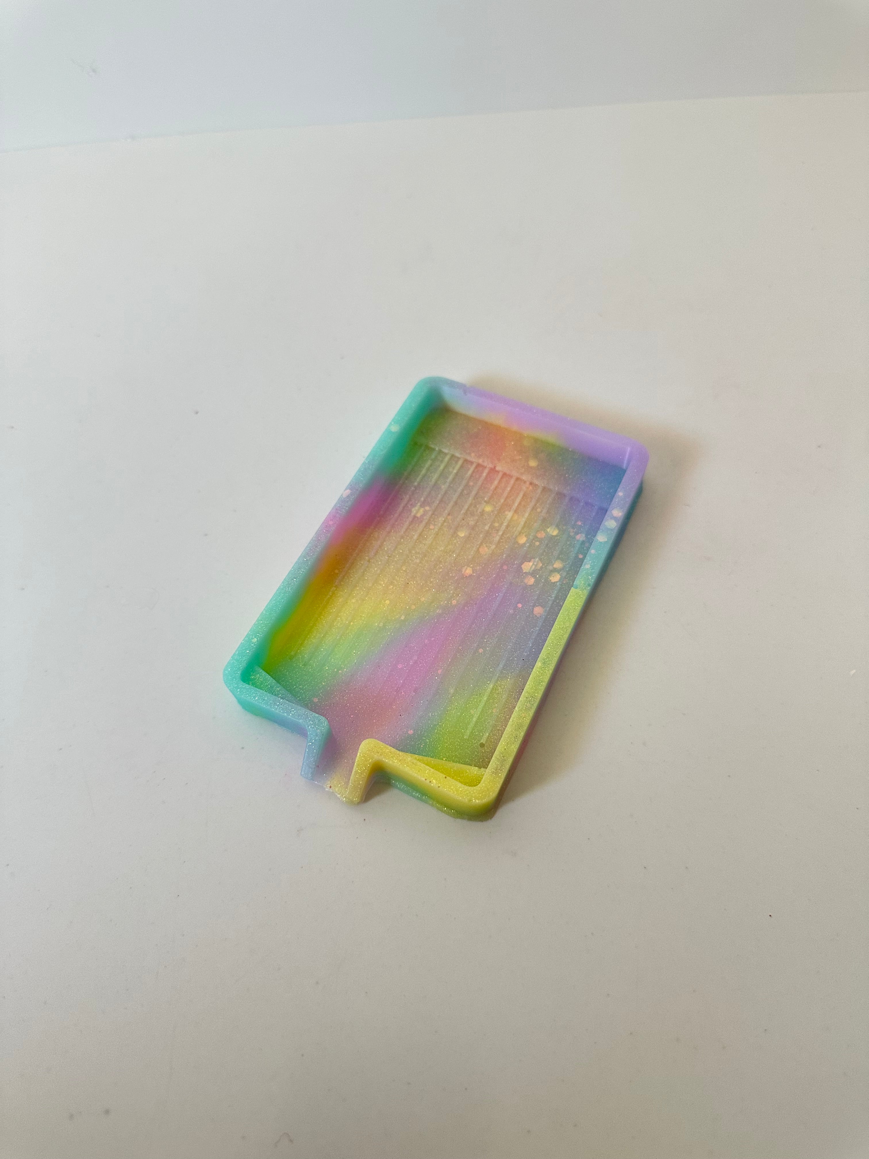 Bandeja dp resina “rect grande  ”