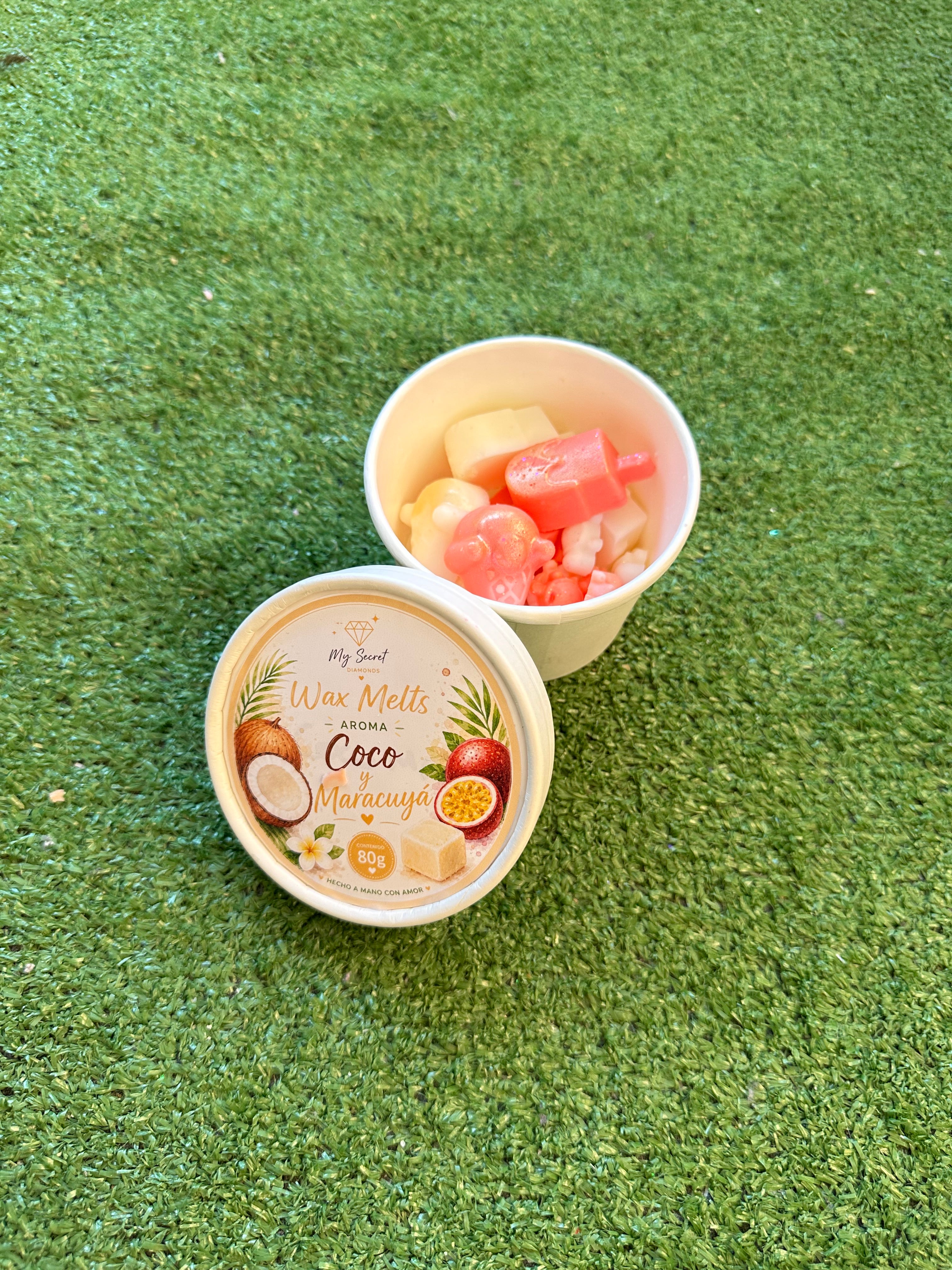 Waxmelts Cera quemador “Coco y maracuyá ”