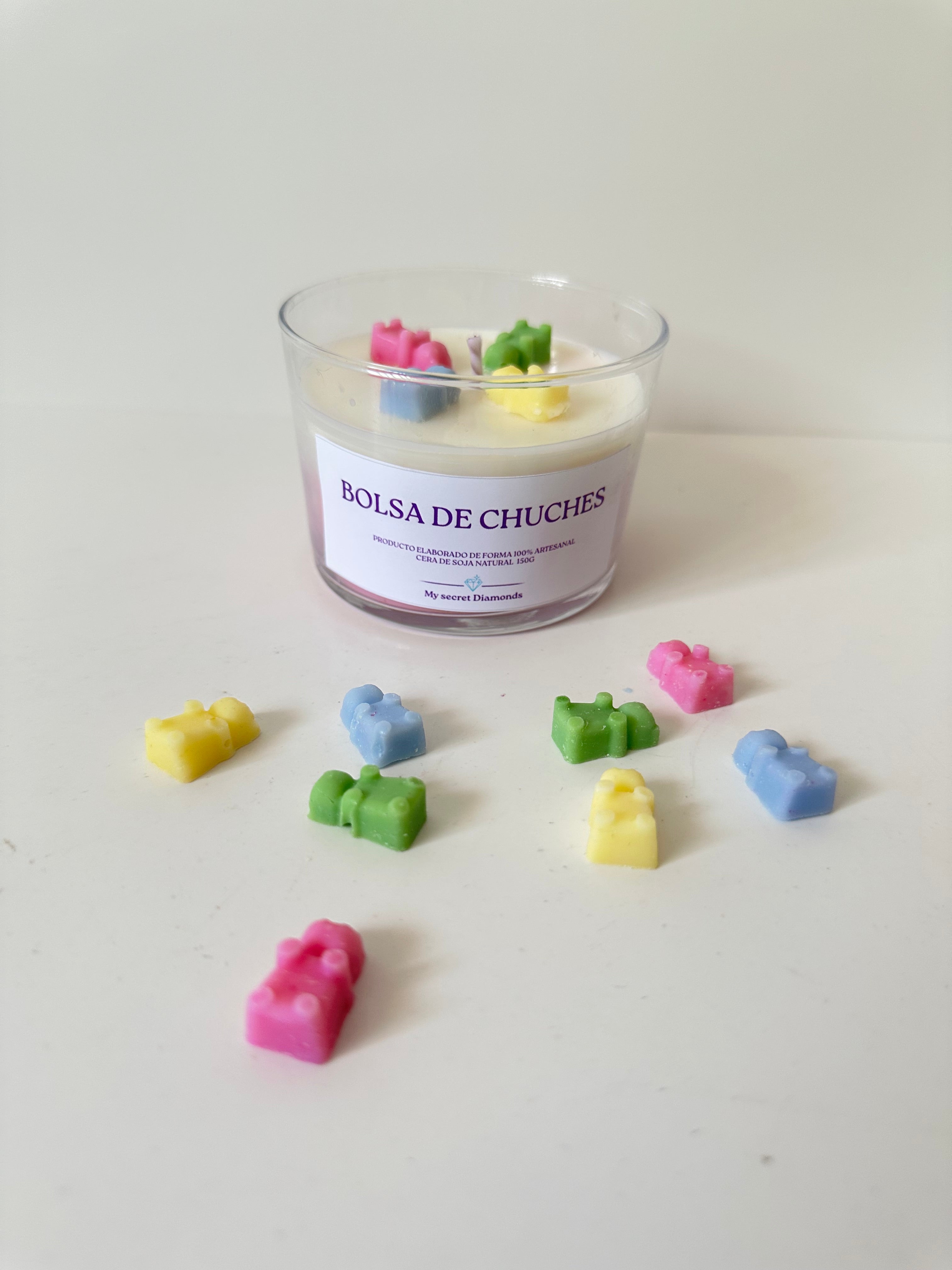 Vela "bolsa de chuches "