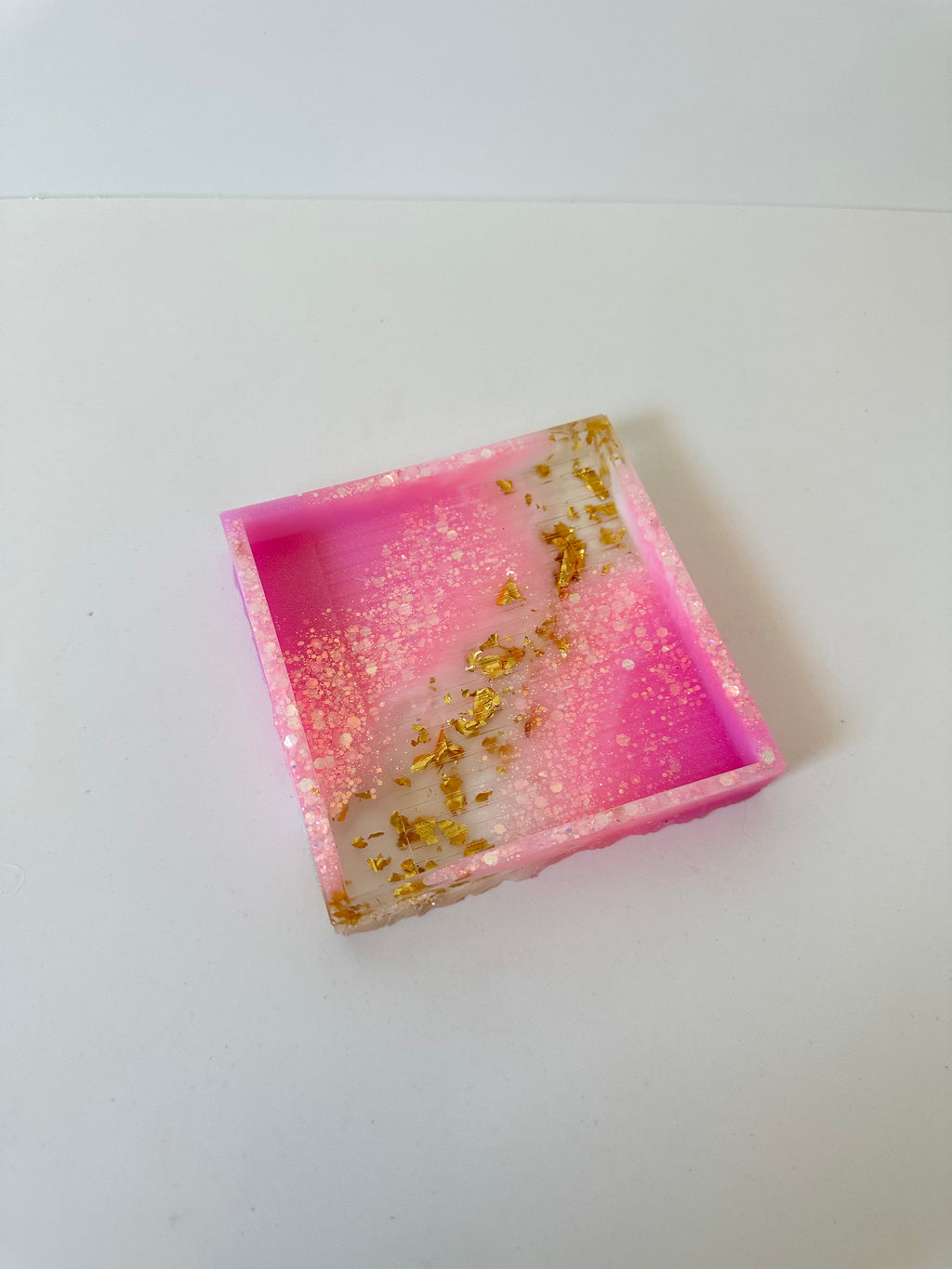 Bandeja dp resina “cuadrada grande  ”