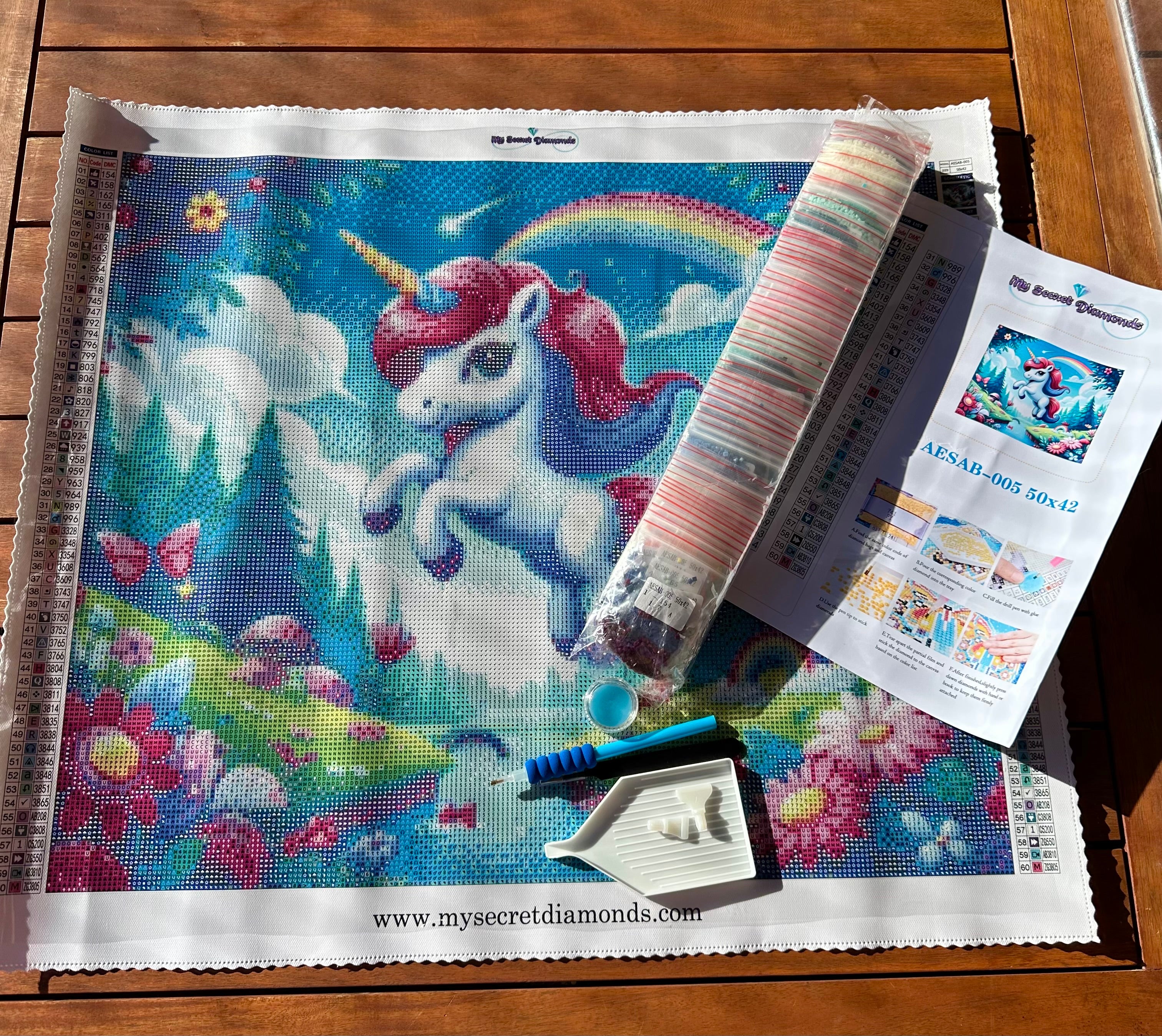 Lienzo  "Valle unicornio”