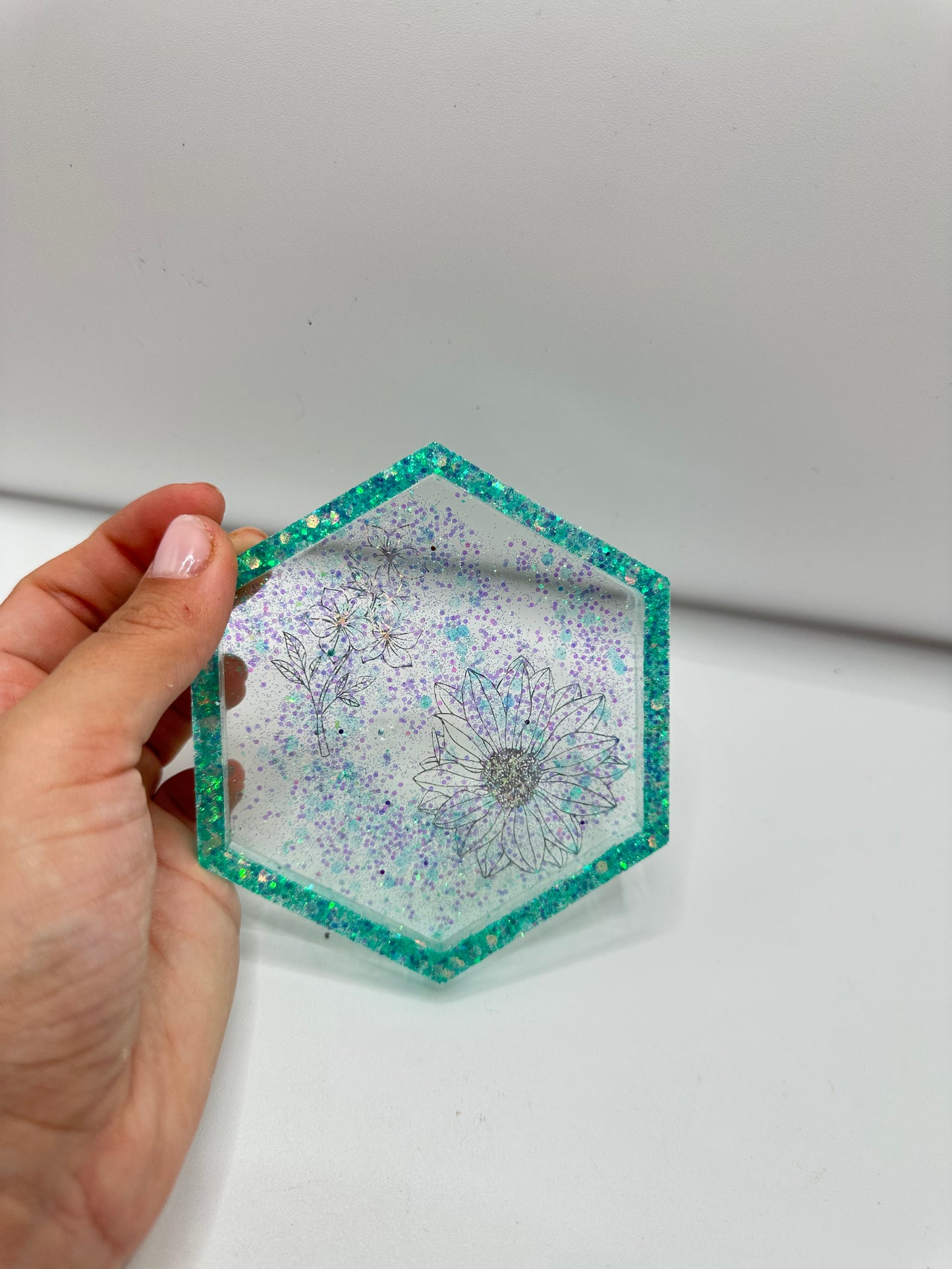 Bandeja herramientas hexagonal dp resina