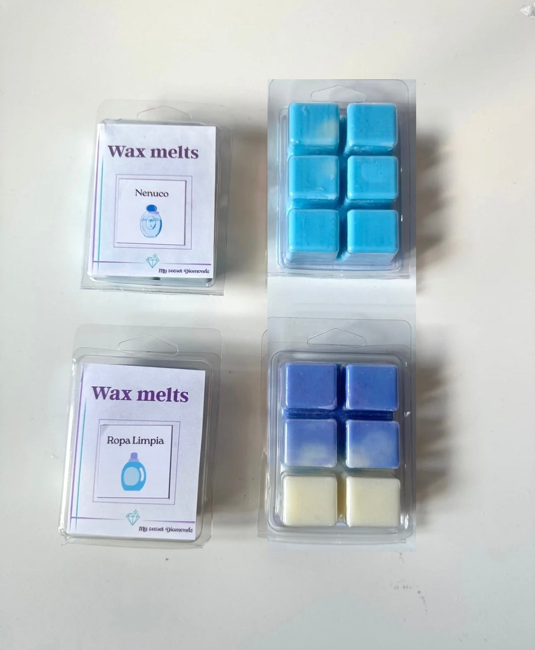 Waxmelts Cera de quemador "Ropa limpia y nenuco"