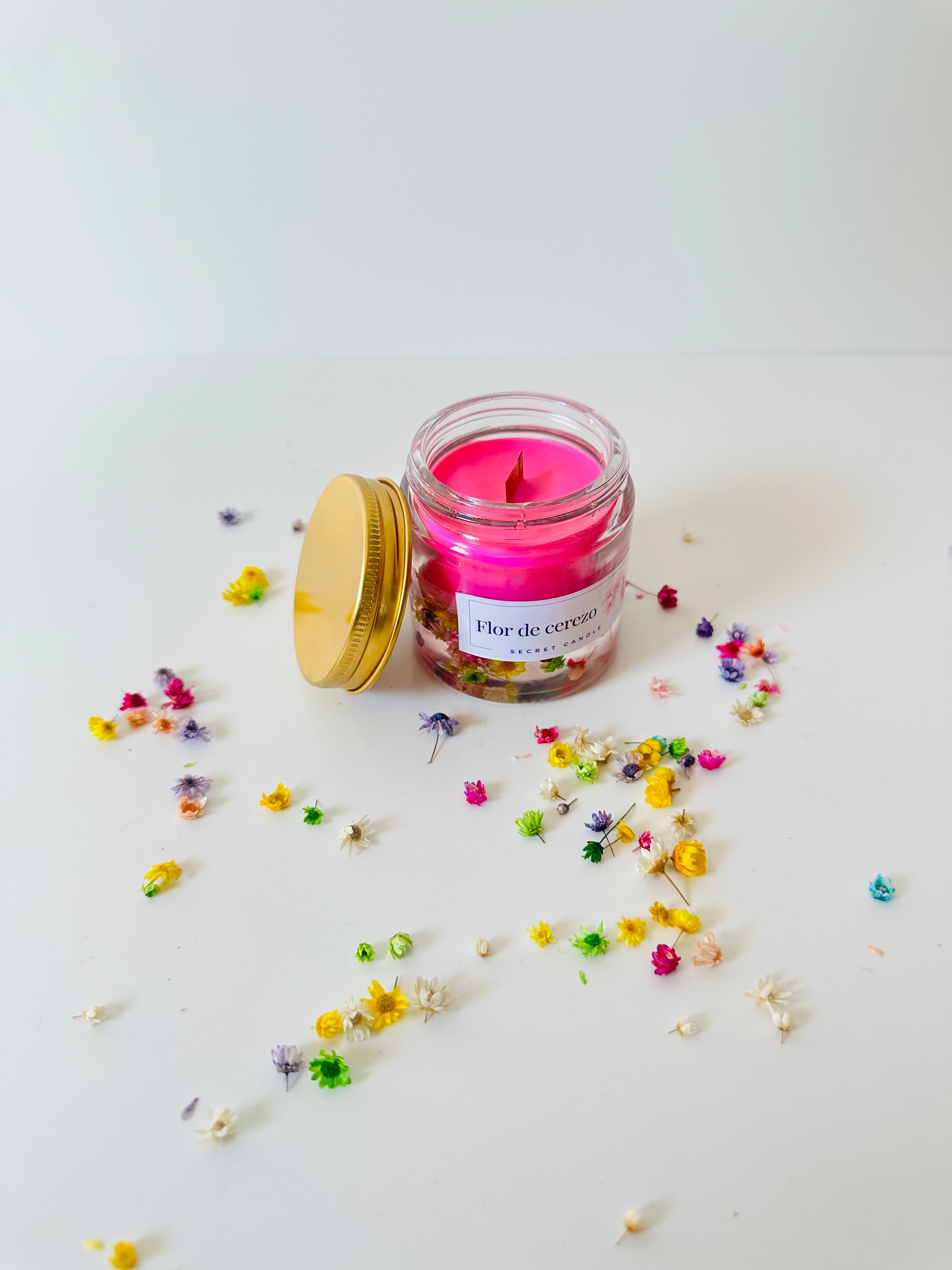 Velas flores “Bella”