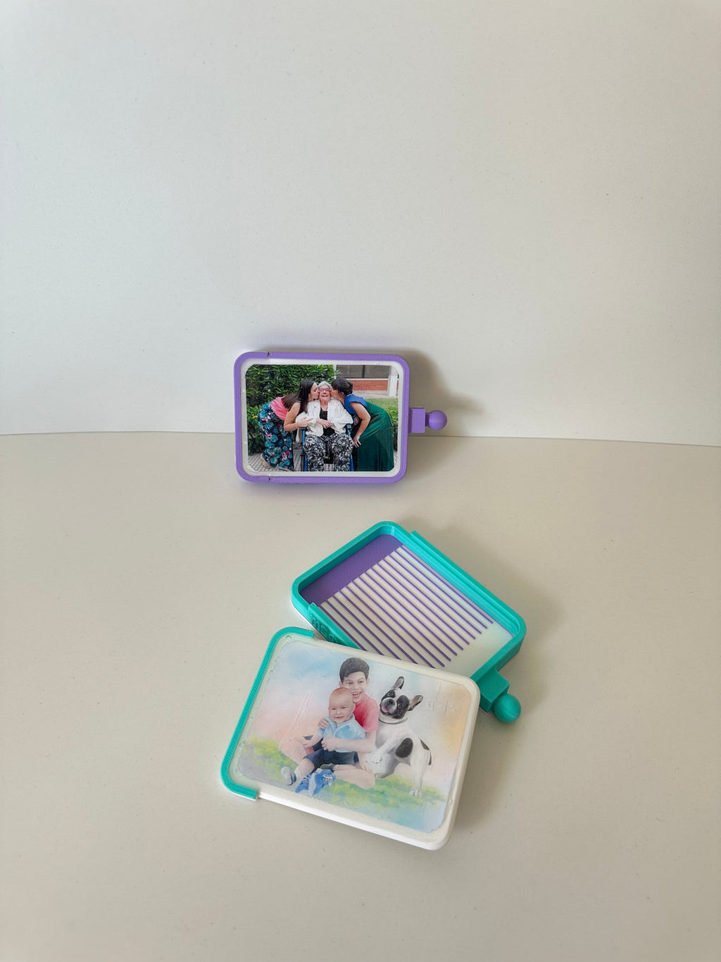 *Personalizable* Bandeja con foto y  tapón