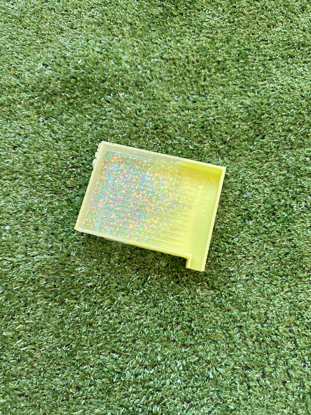 Bandeja dp resina “rectangular con boquilla”
