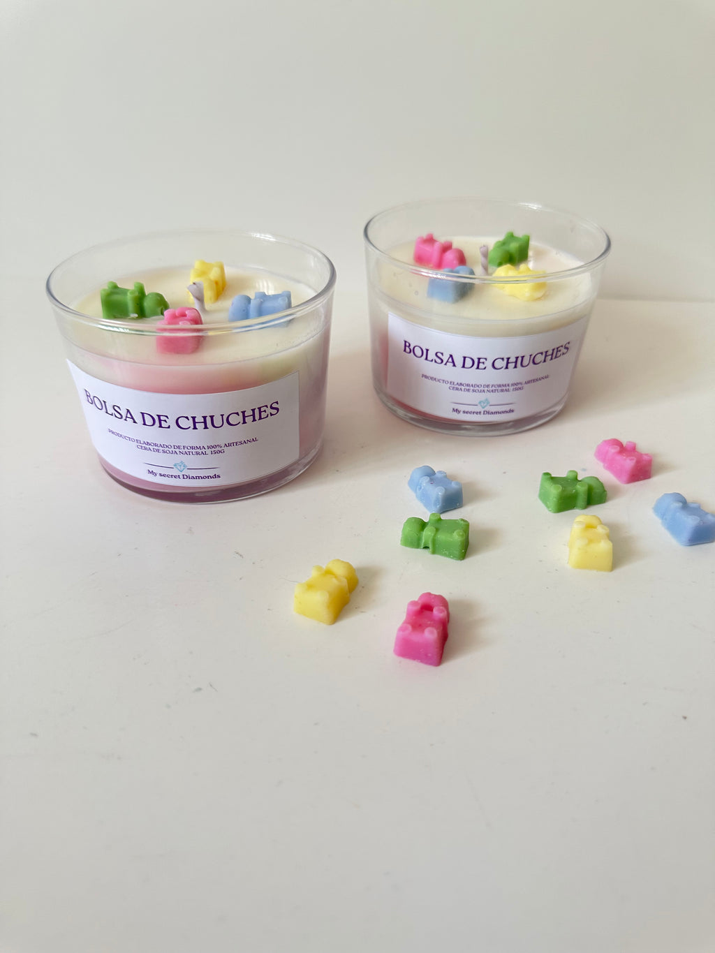 Vela "bolsa de chuches "