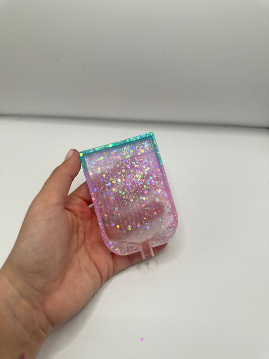 Bandeja dp resina “barqui abierta mediana ”