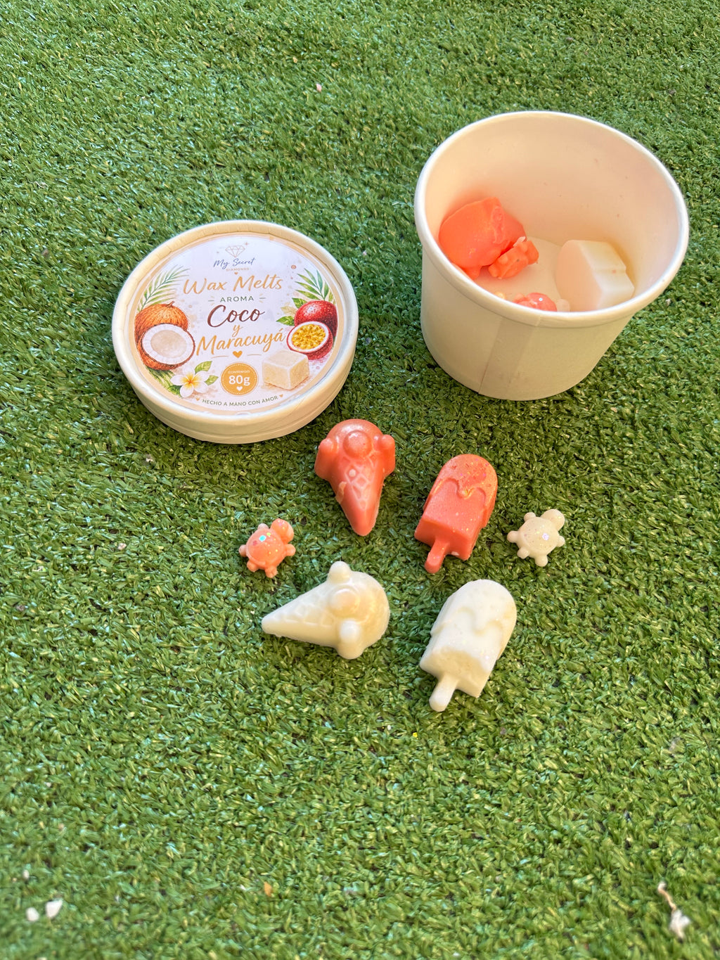 Waxmelts Cera quemador “Coco y maracuyá ”