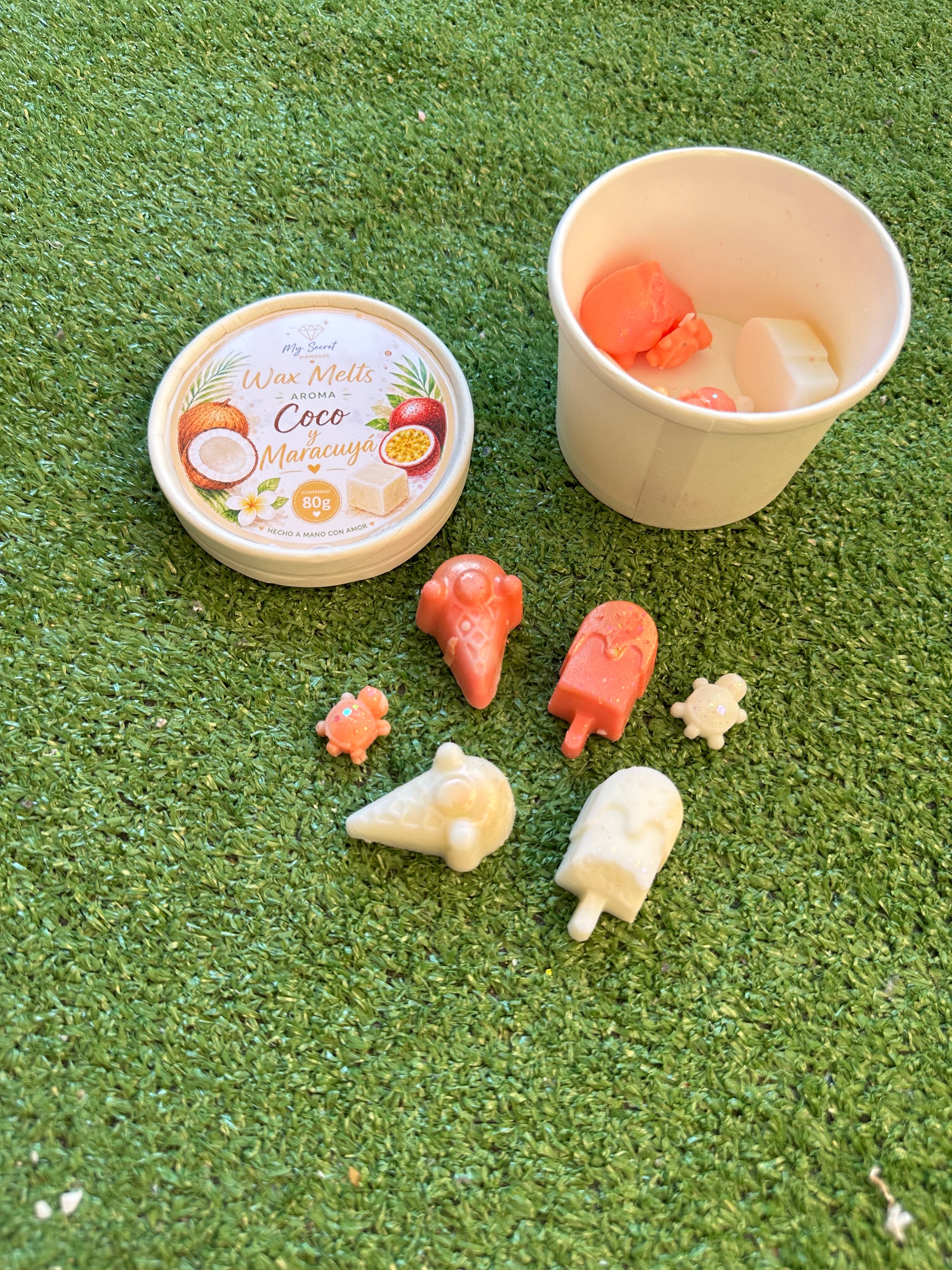 Waxmelts Cera quemador “Coco y maracuyá ”