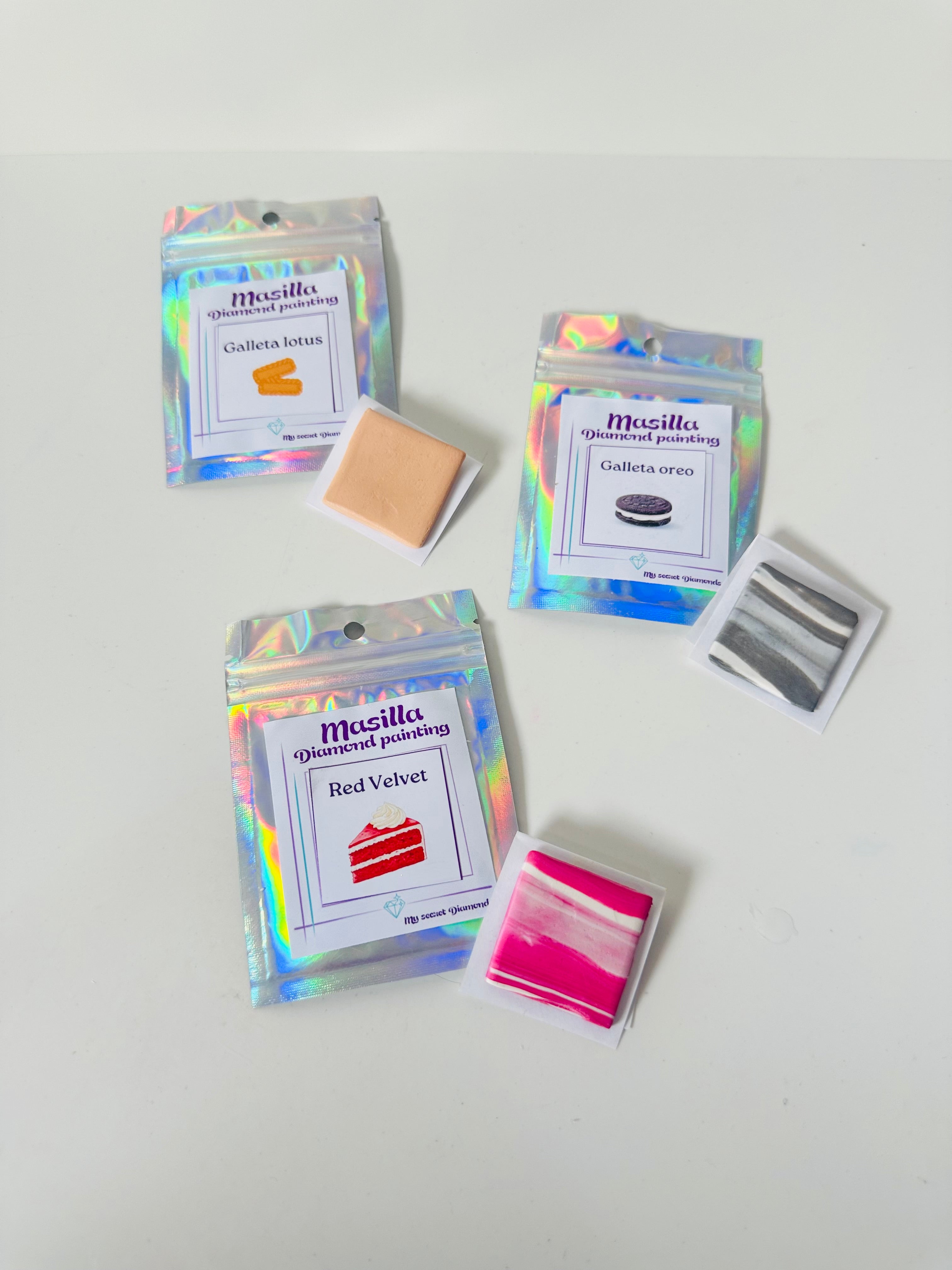 Masilla dp Oreo , Lotus y Red velvet