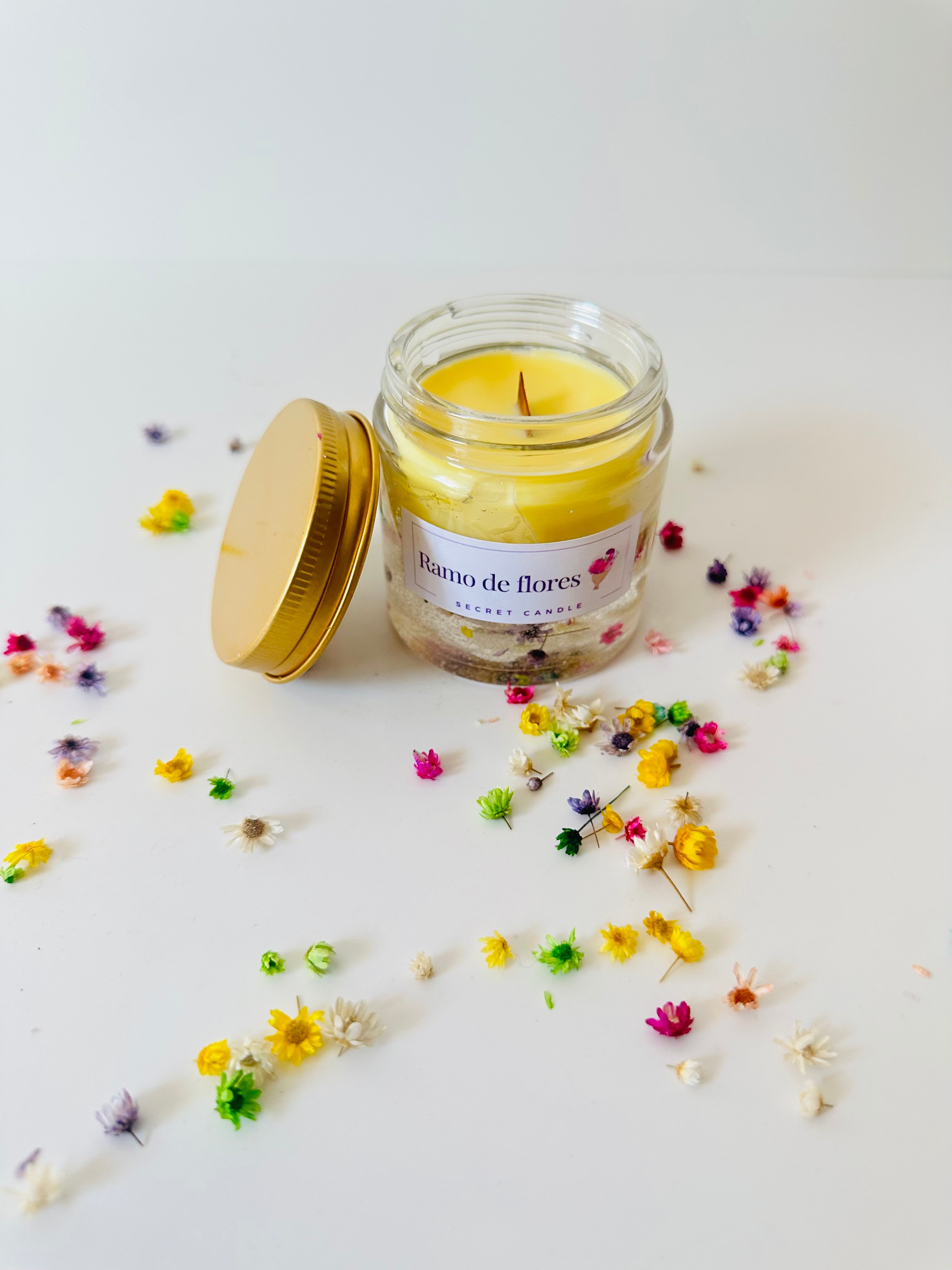 Velas flores “Bella”