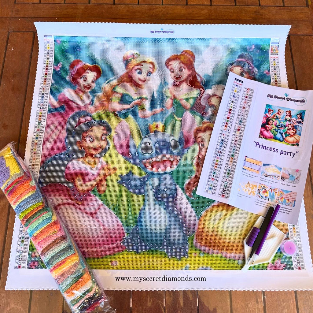 Lienzo  "Princess party”