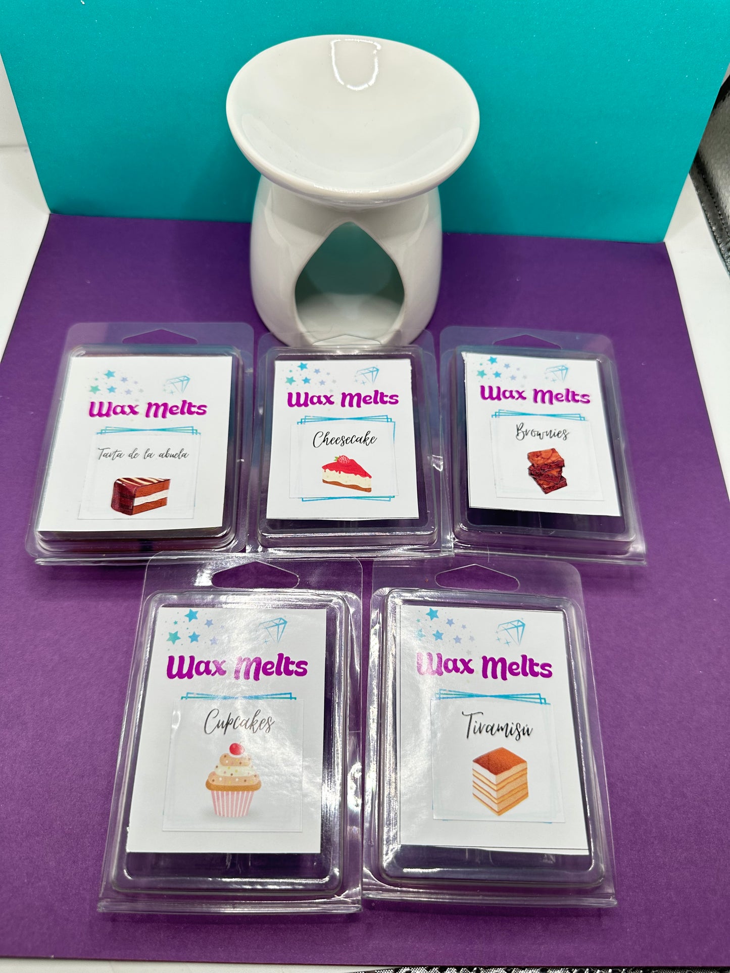 Waxmelts Cera de quemador "Tartas"