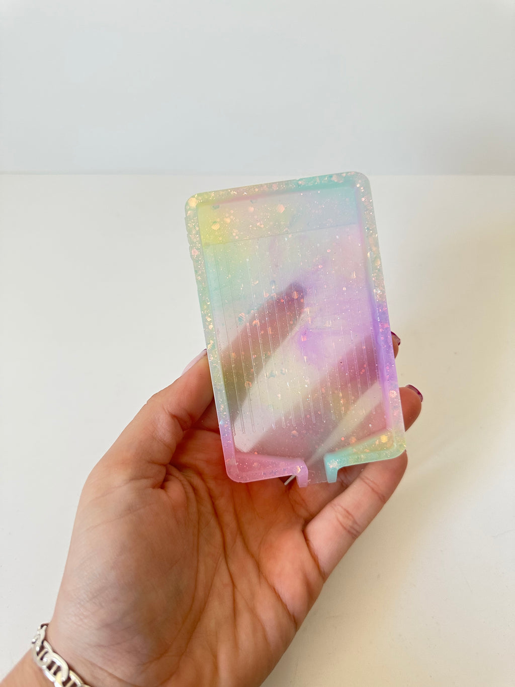 Bandeja dp resina “rect grande  ”