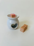 Quemador para esencias o waxmelts corazón