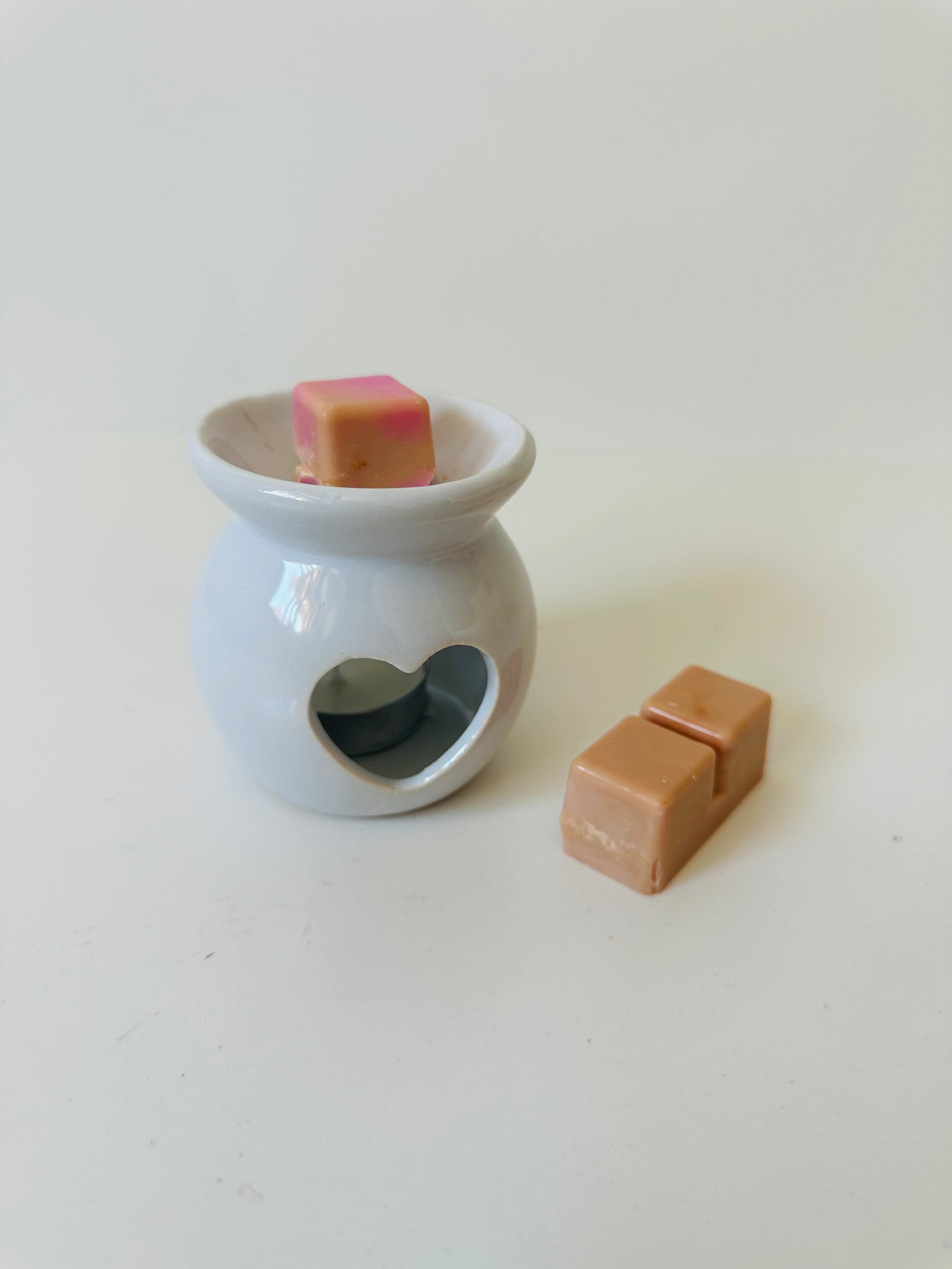 Quemador para esencias o waxmelts corazón